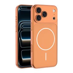iPhone 16 Pro İphone 17 Pro Max Görünümlü Kılıf Kablosuz Şarj Özellikli Kamera Korumalı Spark Kapak