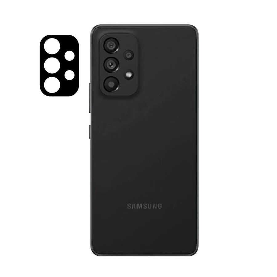 Samsung Galaxy A53 5G 3D Kamera Camı Siyah