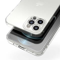 iPhone 12 Pro Kılıf Kamera Korumalı Süper Silikon Kapak