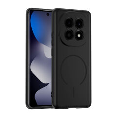 Xiaomi Redmi Note 15 Meta Lansman Magsafe Kamera Korumalı içi Kadife Yumuşak Renkli Süet Silikon