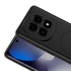 Xiaomi Redmi Note 15 Meta Lansman Magsafe Kamera Korumalı içi Kadife Yumuşak Renkli Süet Silikon