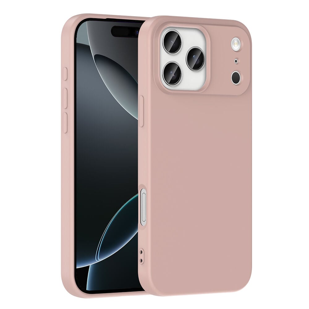 iPhone 17 Pro Max Kılıf Kamera Korumali Mara Lansman Kapak Desert Gold