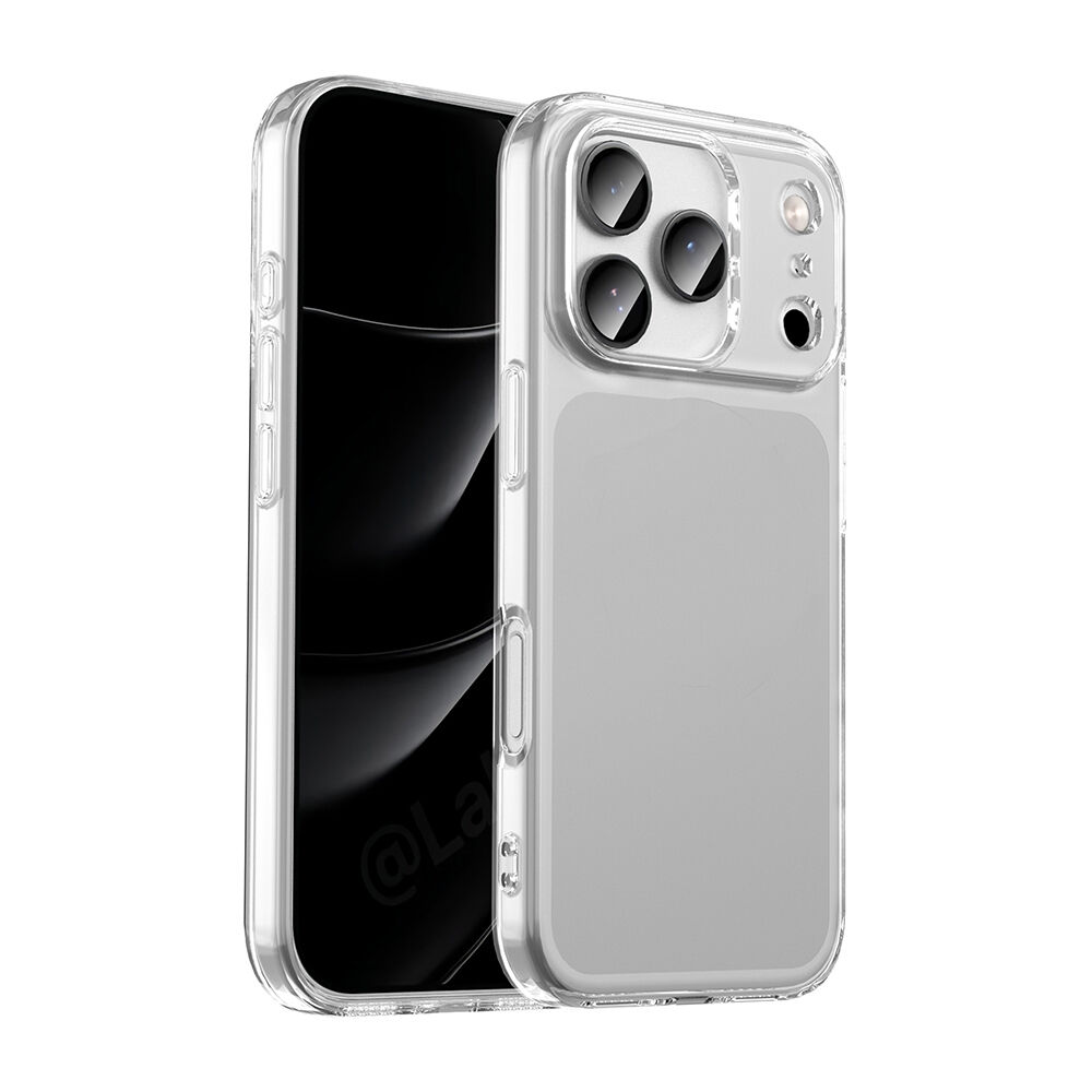 iPhone 17 Pro Max Kılıf Kamera Korumali Süper Silikon Kapak Şeffaf