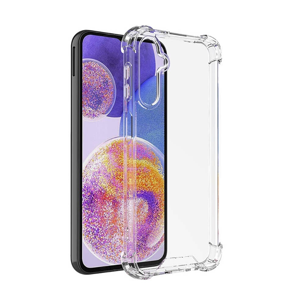 Samsung Galaxy S24 Kılıf Nitro Anti Shock Darbe Emici Köşe Korumalı Şeffaf Silikon Kapak