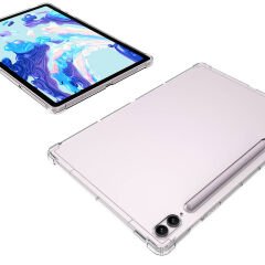 Samsung Galaxy Tab S8 Ultra Kılıf Tablet Nitro Anti Shock Darbe Emici Köşe Korumalı Şeffaf Silikon Kapak