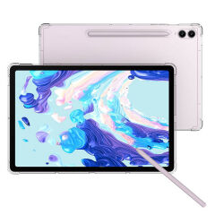 Samsung Galaxy Tab S8 Ultra Kılıf Tablet Nitro Anti Shock Darbe Emici Köşe Korumalı Şeffaf Silikon Kapak Renksiz