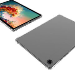 Samsung Galaxy Tab A9 Plus Kılıf Tablet Nitro Anti Shock Darbe Emici Köşe Korumalı Şeffaf Silikon Kapak
