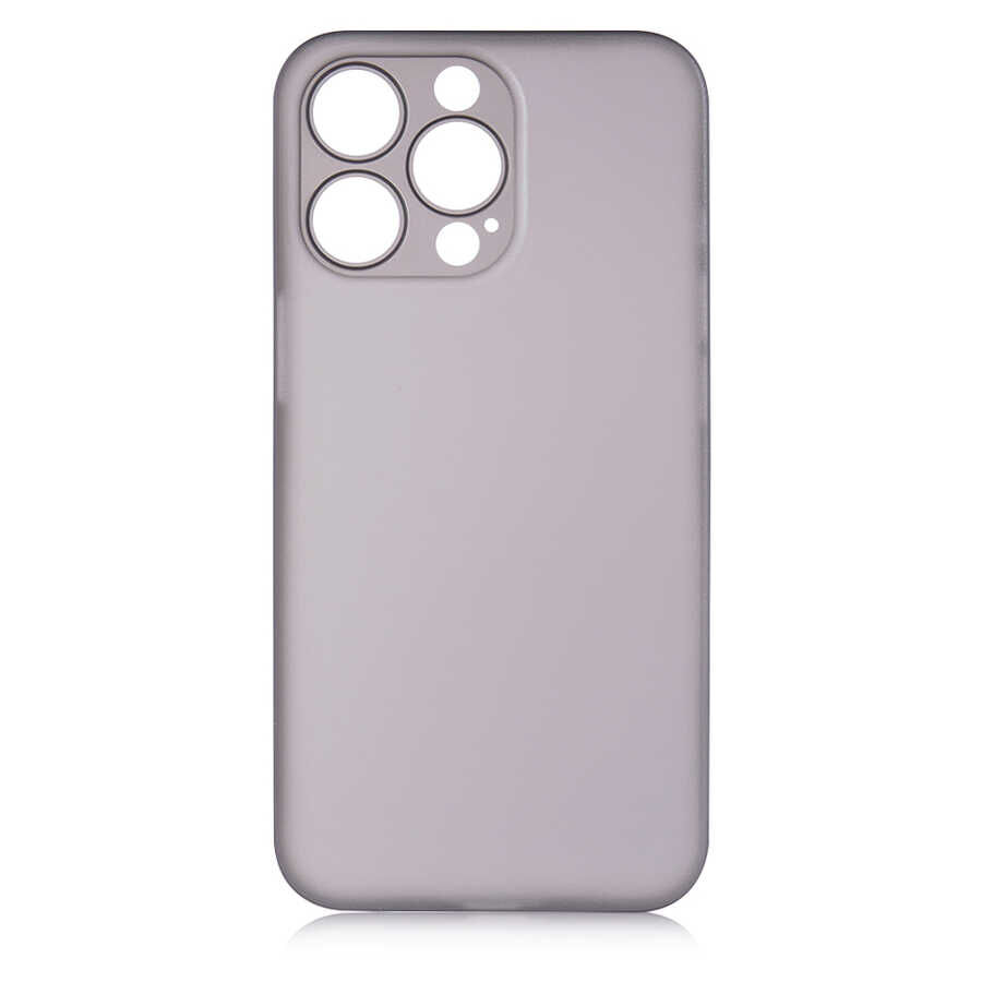 iPhone 13 Pro Kılıf 1.Kalite PP Kapak Füme