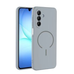 Samsung Galaxy A16 Kılıf Meta Lansman Magsafe Kamera Korumalı içi Kadife Yumuşak Renkli Süet Silikon
