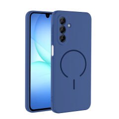 Samsung Galaxy A16 Kılıf Meta Lansman Magsafe Kamera Korumalı içi Kadife Yumuşak Renkli Süet Silikon