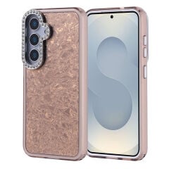 Samsung Galaxy S24 Kılıf Taşlı Tasarımlı Kapi Kapak