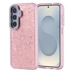 Samsung Galaxy S24 Kılıf Taşlı Tasarımlı Kapi Kapak