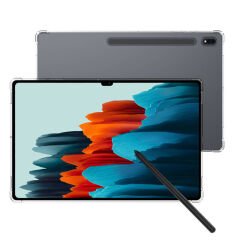 Samsung Galaxy Tab S8 Plus Kılıf Tablet Nitro Anti Shock Darbe Emici Köşe Korumalı Şeffaf Silikon Kapak