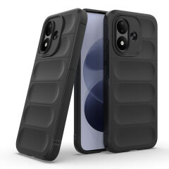 Xiaomi Redmi Note 17 Kılıf Esnek TPU Oyuklu Arka Yüzey Tasarımlı Etnik Silikon Kapak