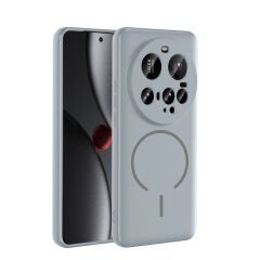Xiaomi 15 Ultra Kılıf Meta Lansman M-Safe Kamera Korumalı içi Kadife Yumuşak Renkli Süet Silikon