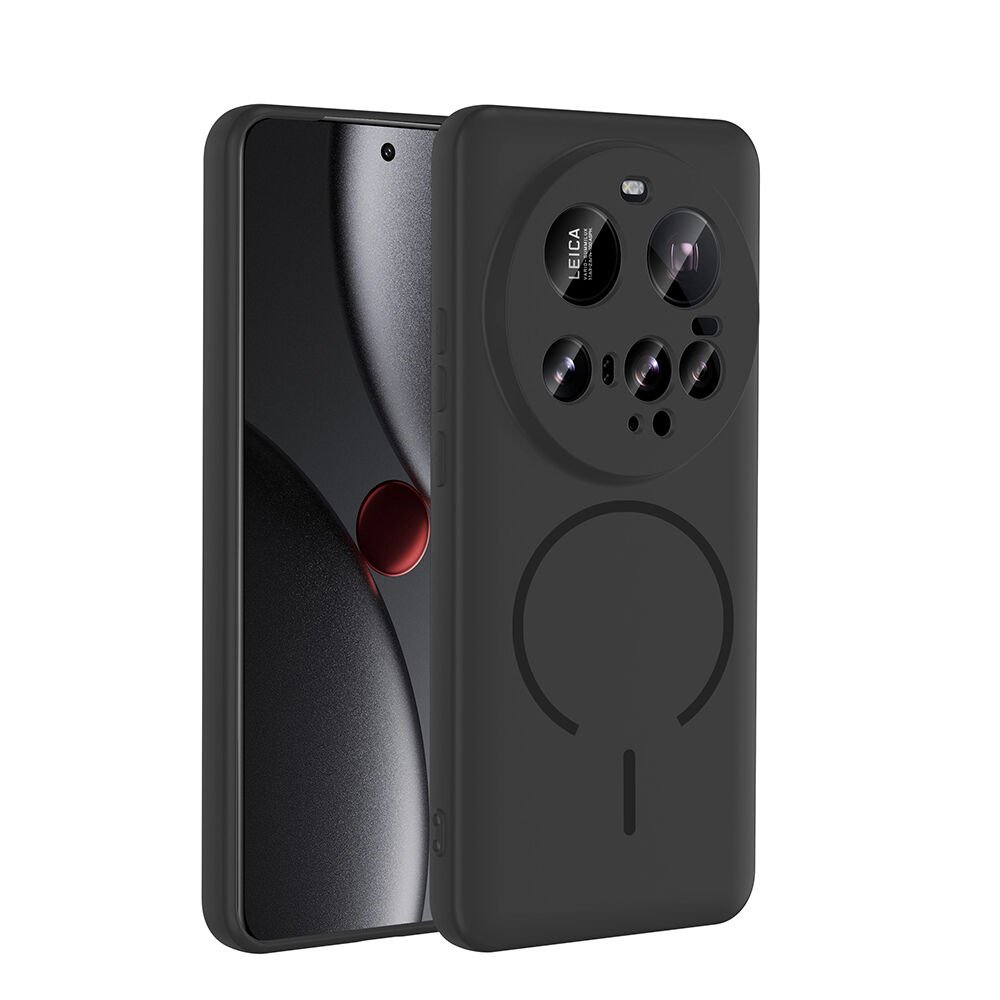 Xiaomi 15 Ultra Kılıf Meta Lansman M-Safe Kamera Korumalı içi Kadife Yumuşak Renkli Süet Silikon