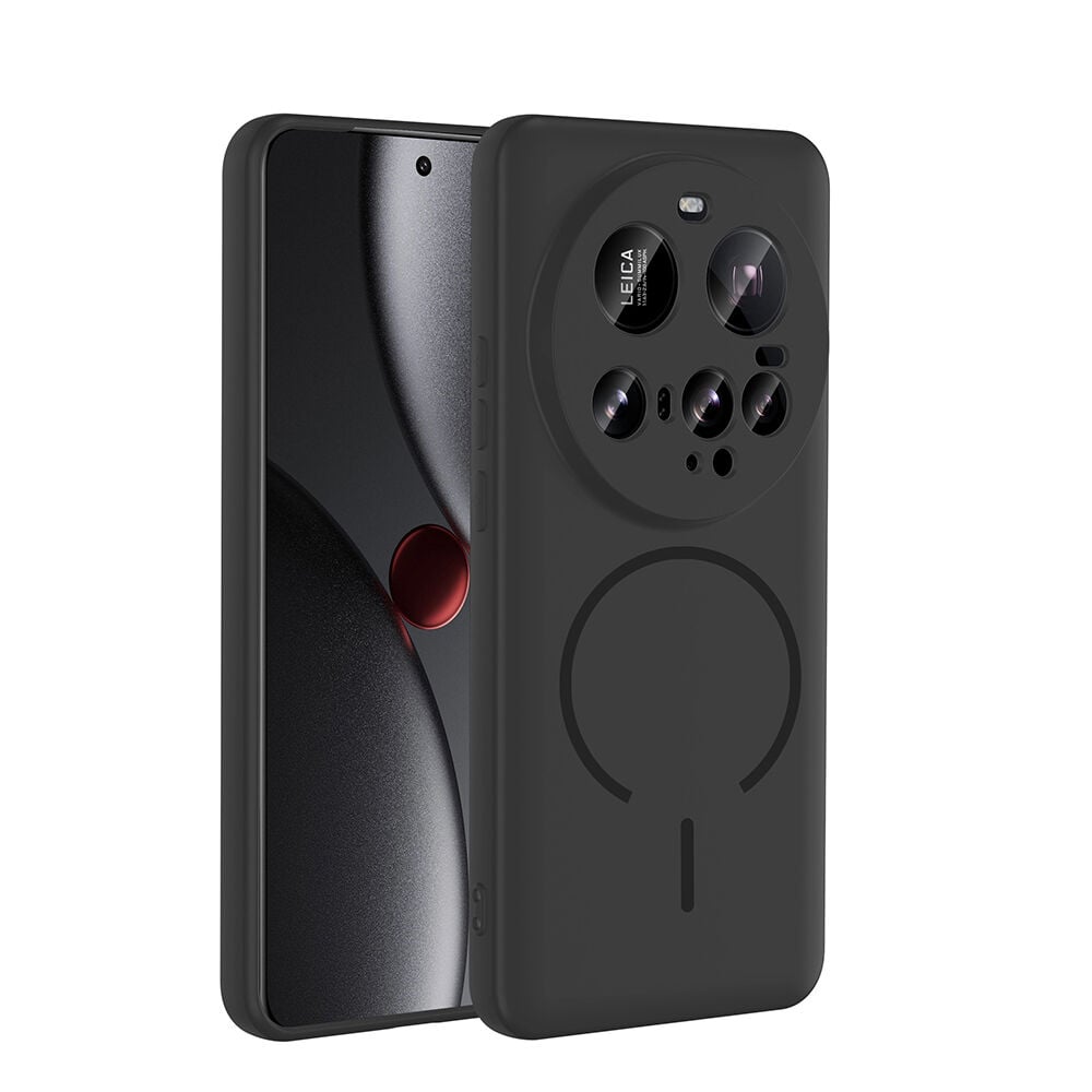 Xiaomi 15 Ultra Kılıf Meta Lansman M-Safe Kamera Korumalı içi Kadife Yumuşak Renkli Süet Silikon