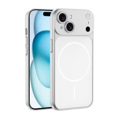 iPhone 15 İphone 17 Görünümlü Kılıf Kablosuz Şarj Özellikli Kamera Korumalı Spark Kapak