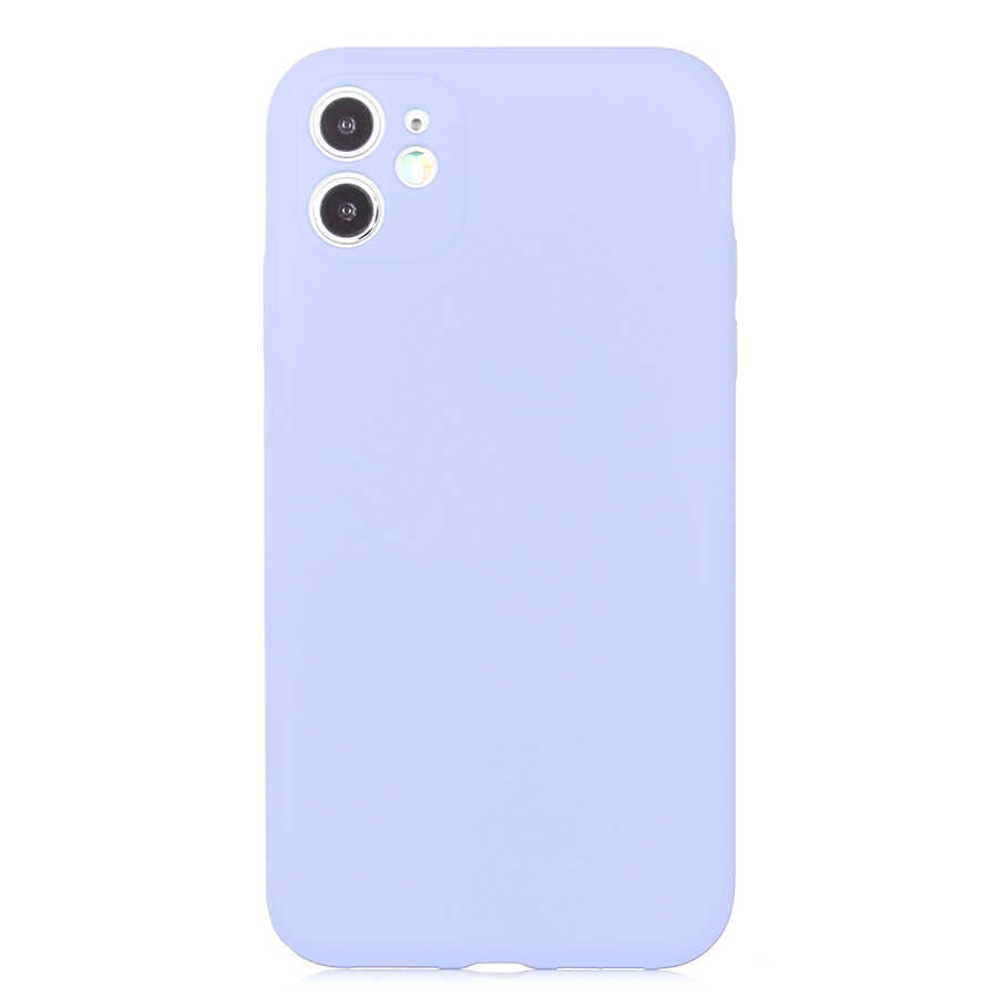 iPhone 11 Kılıf Kamera Korumali Mara Lansman Kapak Lila
