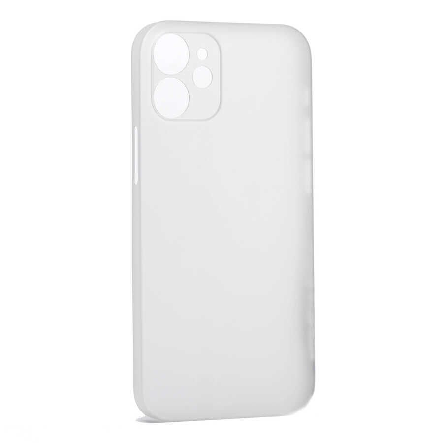 iPhone 12 Kılıf Eko PP Kapak Renksiz