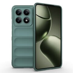 Xiaomi 14T Kılıf Esnek TPU Oyuklu Arka Yüzey Tasarımlı Etnik Silikon Kapak