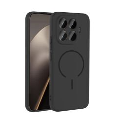 Xiaomi 15T Pro Kılıf Meta Lansman M-Safe Kamera Korumalı içi Kadife Yumuşak Renkli Süet Silikon