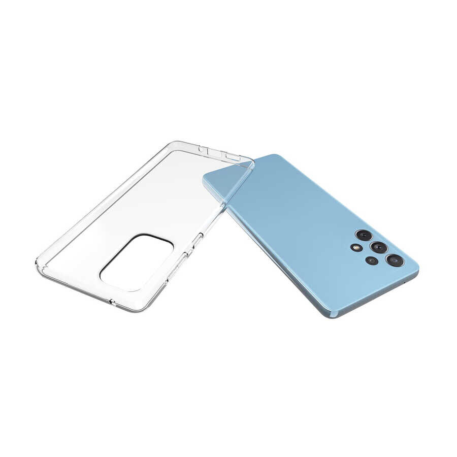 Samsung Galaxy A53 5G Süper Silikon Kapak kılıf Renksiz