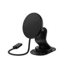 MC05 25W Süper Hizli Magnetic M-safe Wıreless Araç Telefon Tutucu Ve Kablosuz Şarj Cihazı