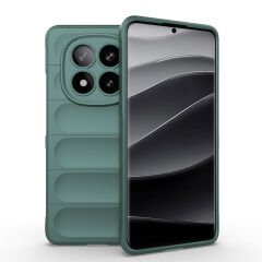 Xiaomi Redmi Note 14 Pro Plus Kılıf Esnek TPU Oyuklu Arka Yüzey Tasarımlı Etnik Silikon Kapak