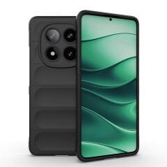 Xiaomi Redmi Note 14 5G Kılıf Esnek TPU Oyuklu Arka Yüzey Tasarımlı Etnik Silikon Kapak