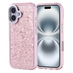 iPhone 16 Kılıf Taşlı Tasarımlı  Kapi Kapak