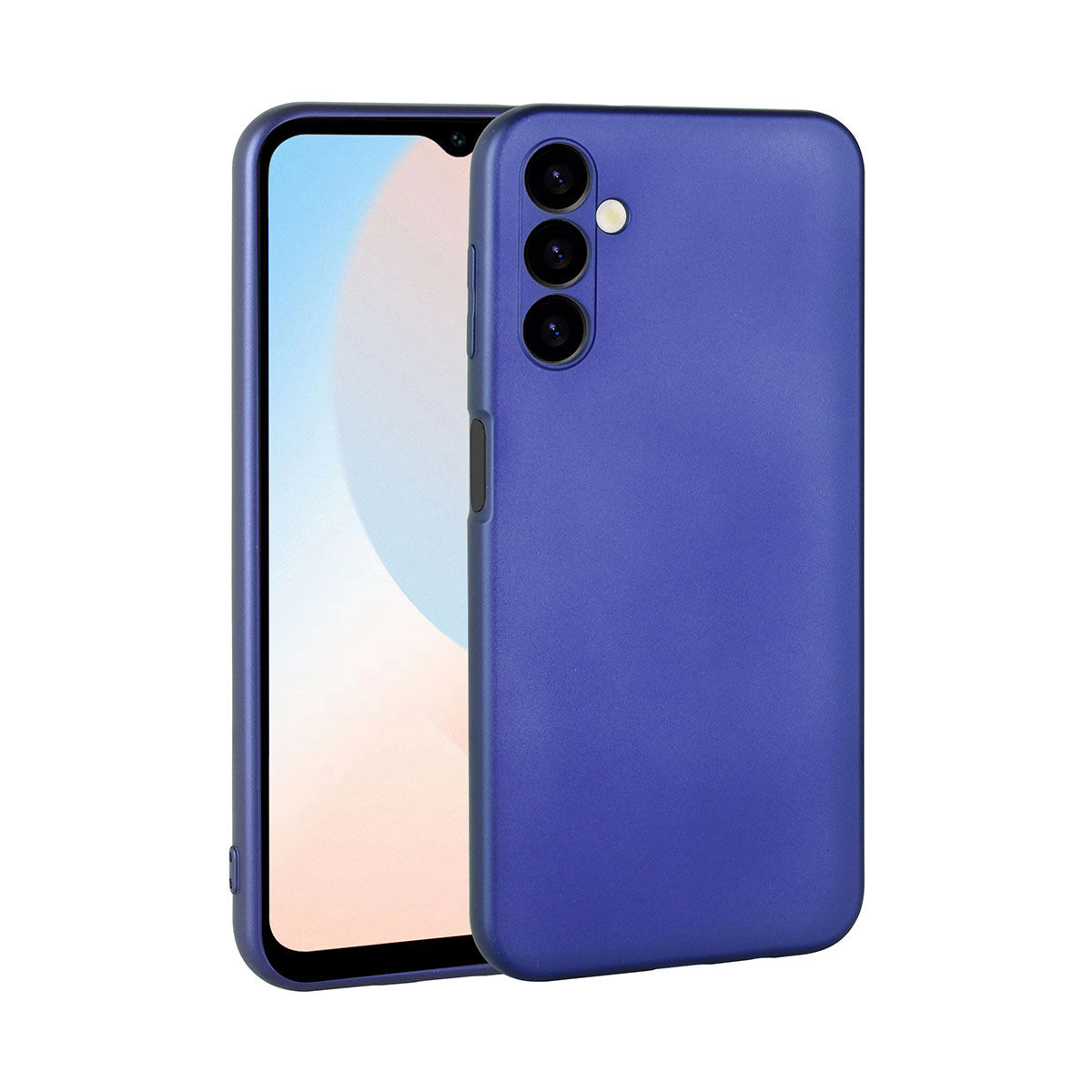 Samsung Galaxy A24 Kılıf Premier Silikon Kapak Kılıf Saks Mavi