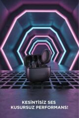 03 Siyah AI Destekli Gürültü Azaltma Şarj Kutulu Kablosuz Yaka Mikrofonu