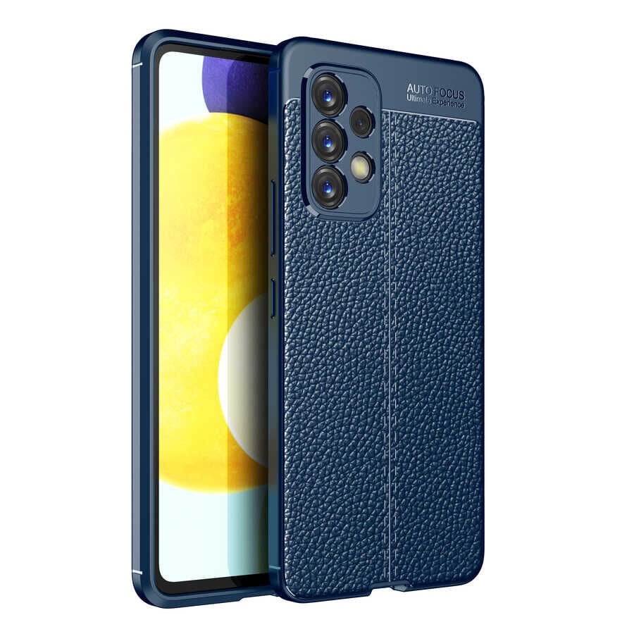 Samsung Galaxy A53 5G Niss Silikon Kapak kılıf Lacivert