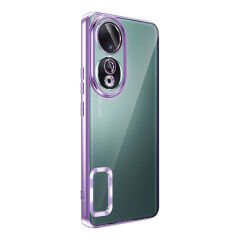 Honor 90 Kılıf Tek Kamera Çerçeveli Logo Gösteren Omega Kapak