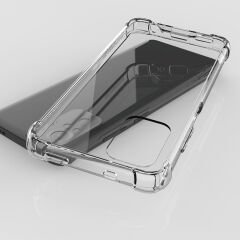 Xiaomi Redmi Note 10 Kılıf Nitro Anti Shock Darbe Emici Köşe Korumalı Şeffaf Silikon Kapak