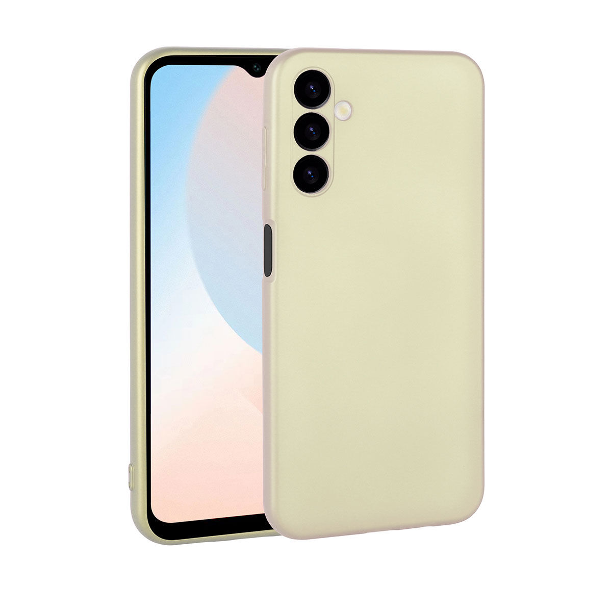 Samsung Galaxy A24 Kılıf Premier Silikon Kapak Kılıf Gold