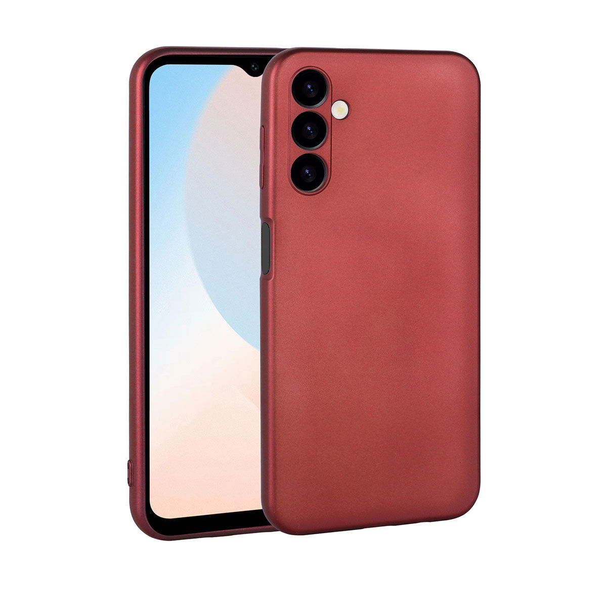 Samsung Galaxy A24 Kılıf Premier Silikon Kapak Kılıf Kırmızı