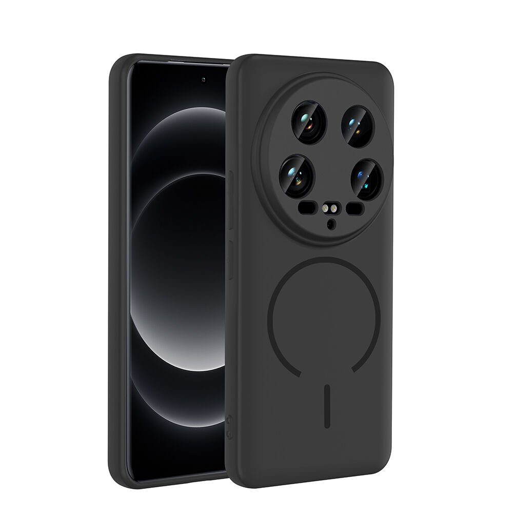 Xiaomi 14 Ultra Kılıf Meta Lansman M-Safe Kamera Korumalı içi Kadife Yumuşak Renkli Süet Silikon