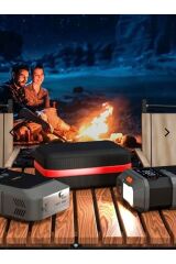 Jump Starter 19800 mAh Akü Takviyeli Hava Kompresörü Powerbankli Led Lambali LS 99