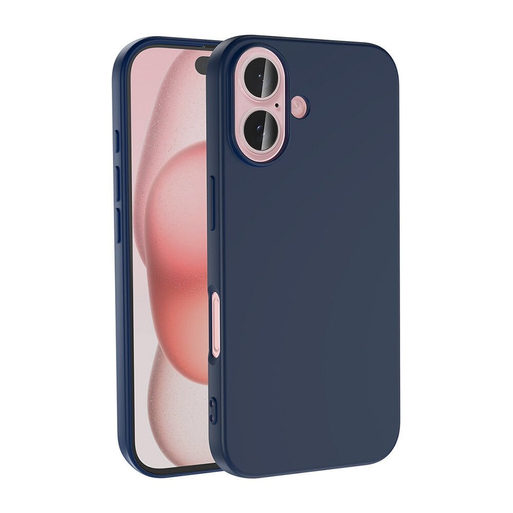 iPhone 16 Kılıf LSR Lansman Kapak Lacivert