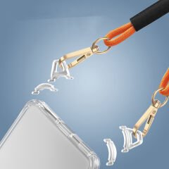 Xiaomi 14T Kılıf Airbagli Takılabilir Askı Aparatlı Snap Silikon Kapak