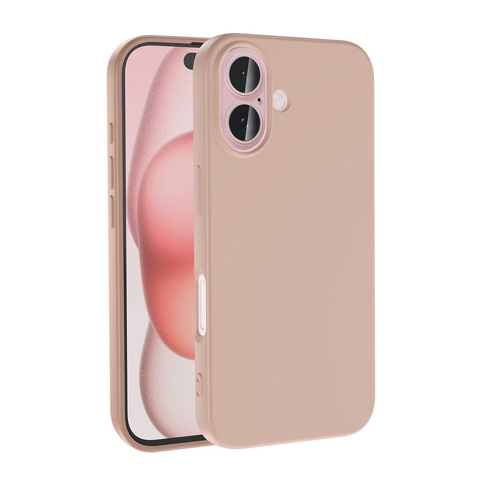 iPhone 16 Plus Kılıf LSR Lansman Kapak Rose Brown
