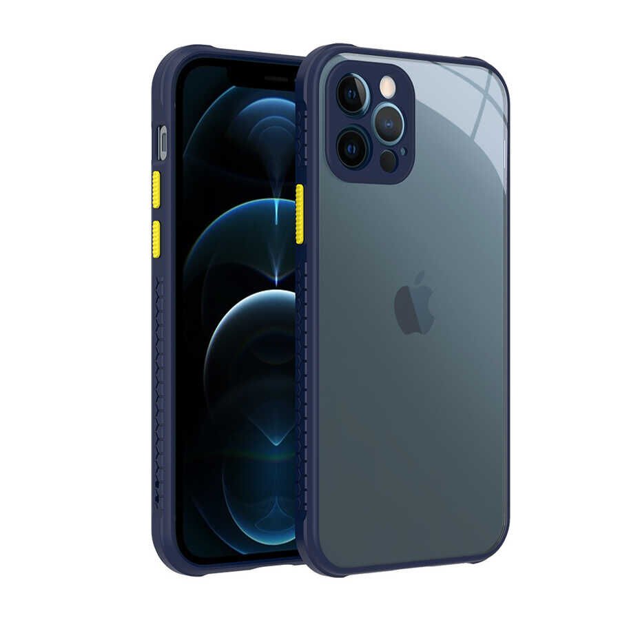 iPhone 12 Pro Kılıf Kaff Kapak Lacivert