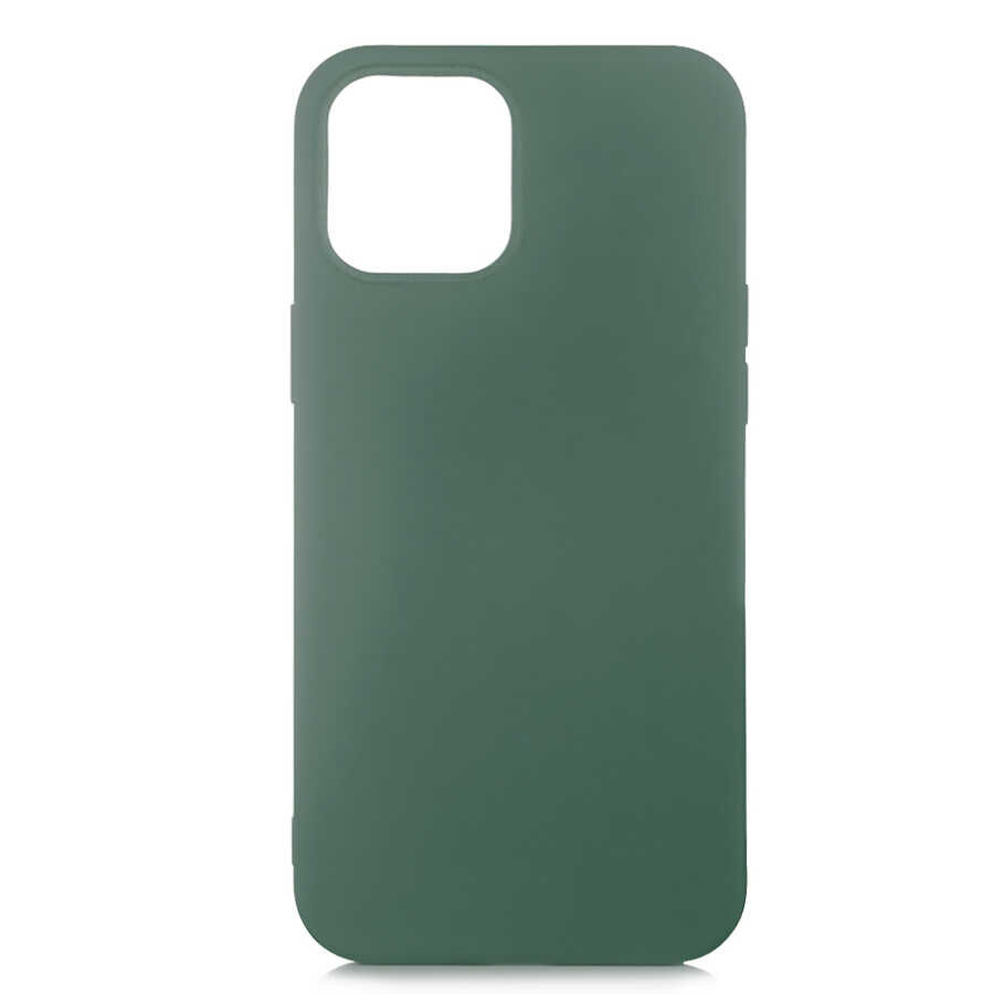 iPhone 12 Pro Max Kılıf LSR Lansman Kapak Koyu Yeşil