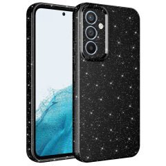Samsung Galaxy A14 Kılıf Kamera Korumalı Simli Lüks Koton Kapak Kılıf