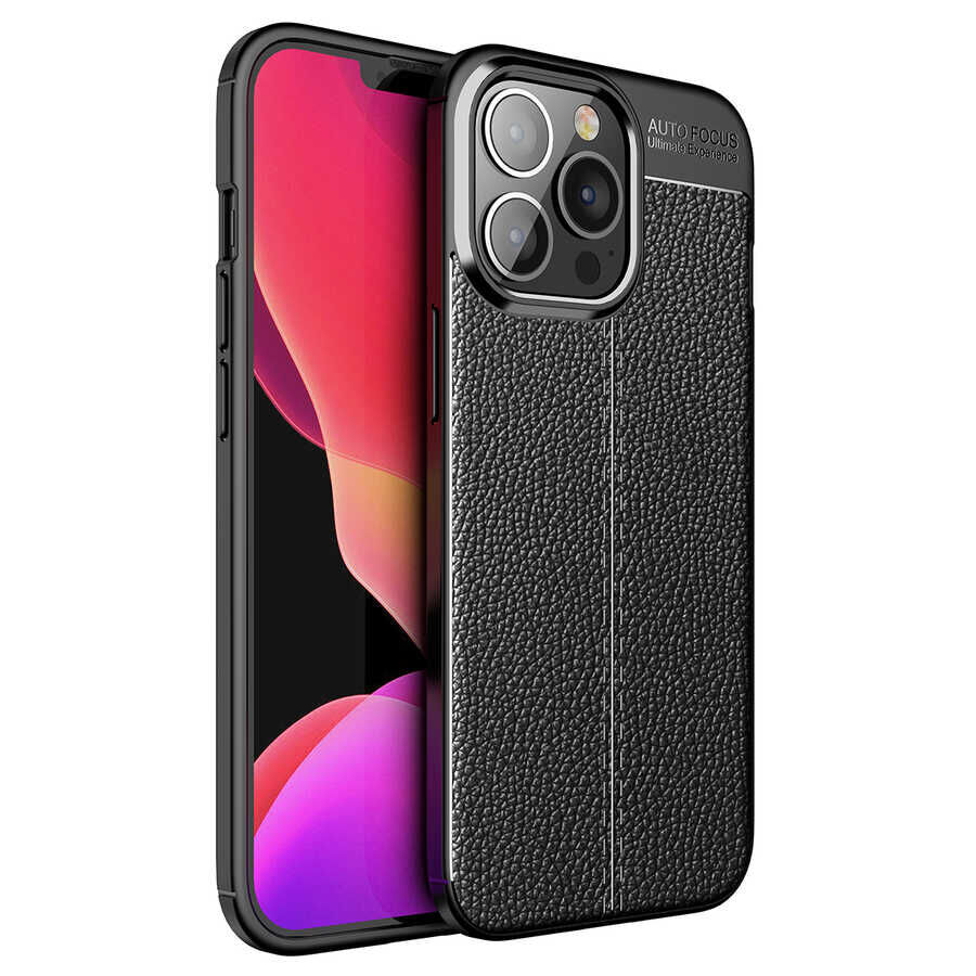 iPhone 14 Pro Kılıf Niss Silikon Kapak Siyah