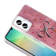 Samsung Galaxy A06 Kılıf Kamera Korumalı Figürlü Ponti Silikon Kapak