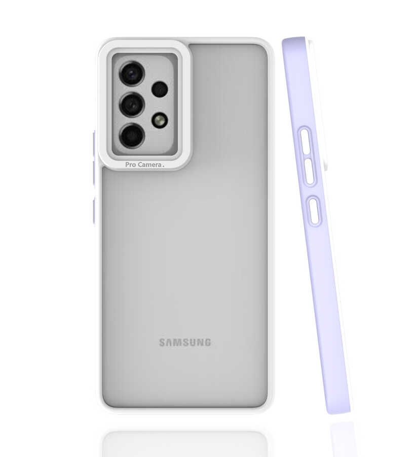 Samsung Galaxy A53 5G Mima Kapak kılıf Lila