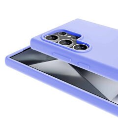 Samsung Galaxy S24 Ultra Kılıf Magsafe Şarj Özellikli Sıvı Teknolojili Silinebilir Sert Kivi Kapak